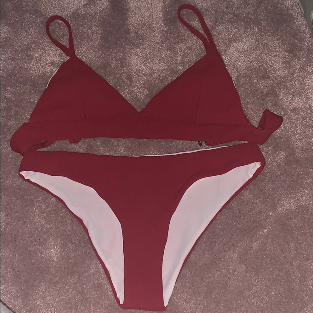 Red bikini